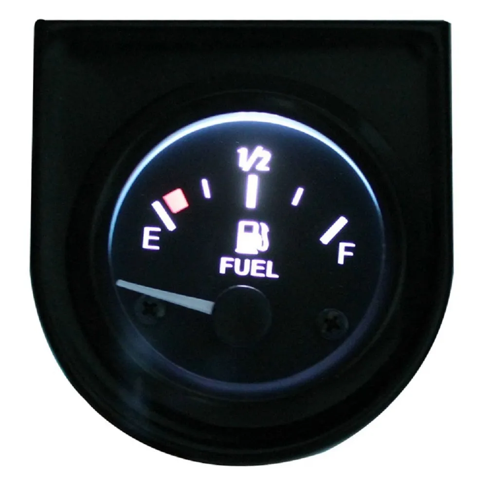52mm Universal Fuel  Level  Gauge With Led Backlight 12v Durable