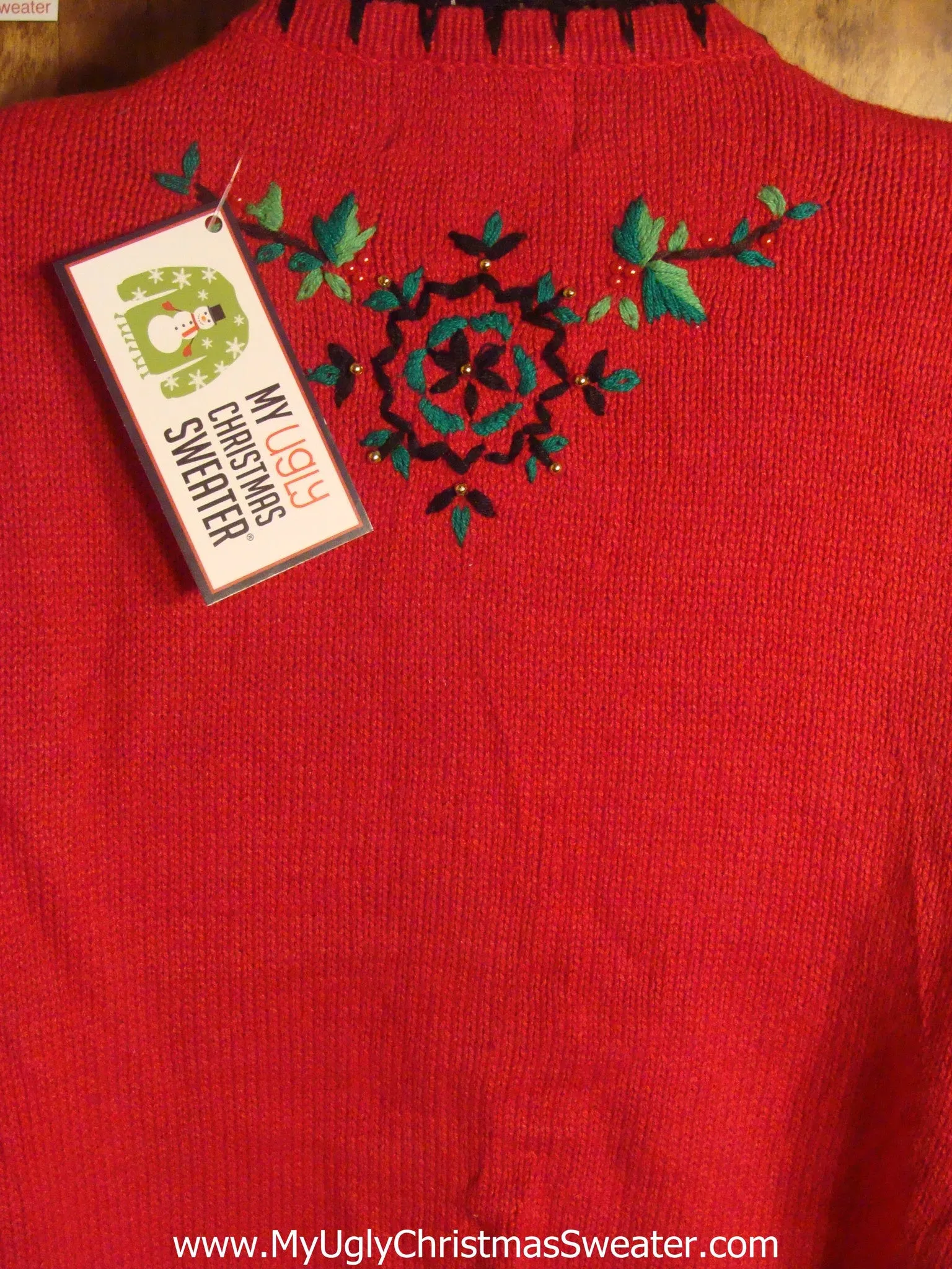 80s Christmas Eve Fun Tacky Christmas Sweater