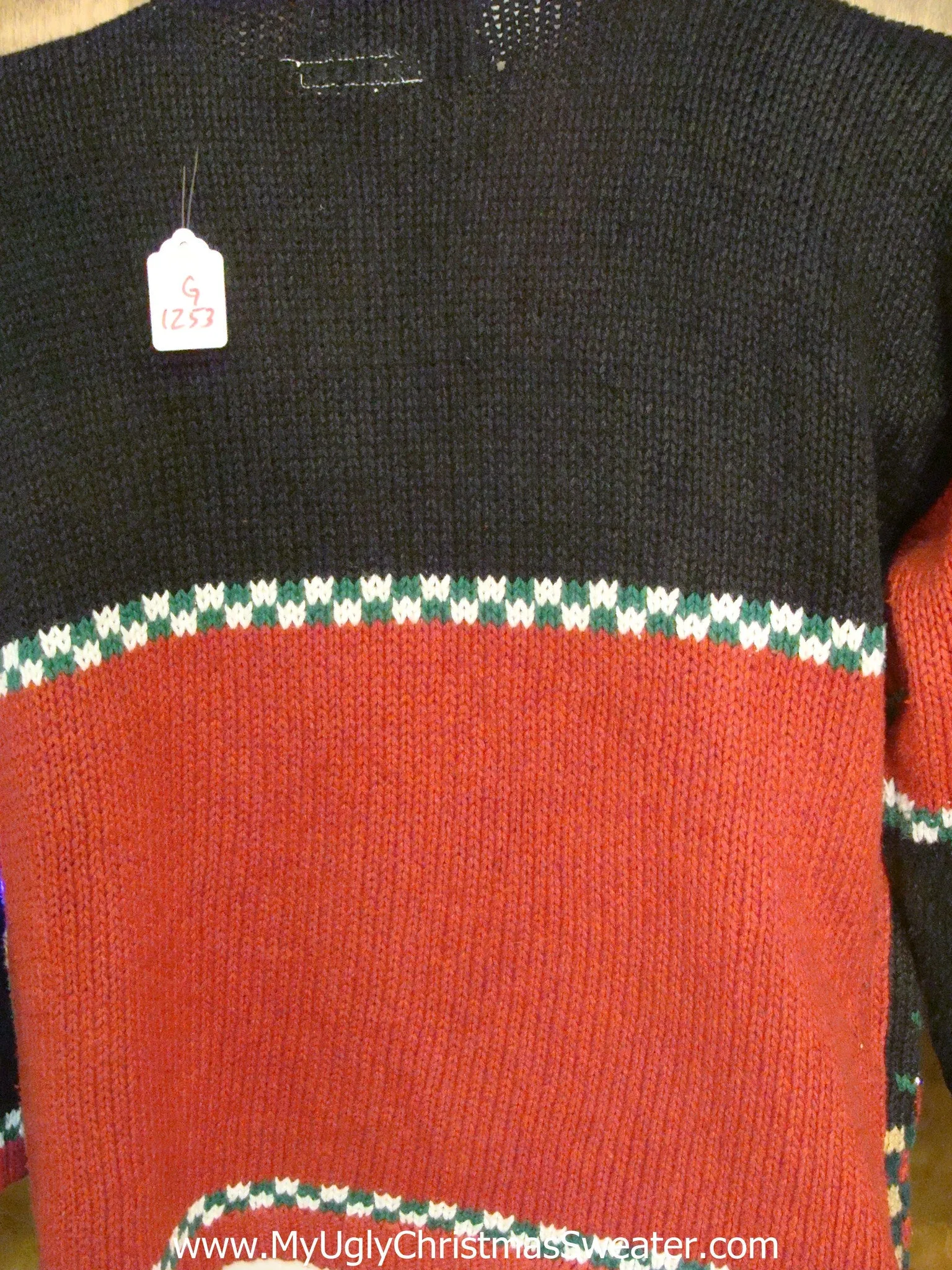 80s Old School Light Up Ugly Xmas Sweater