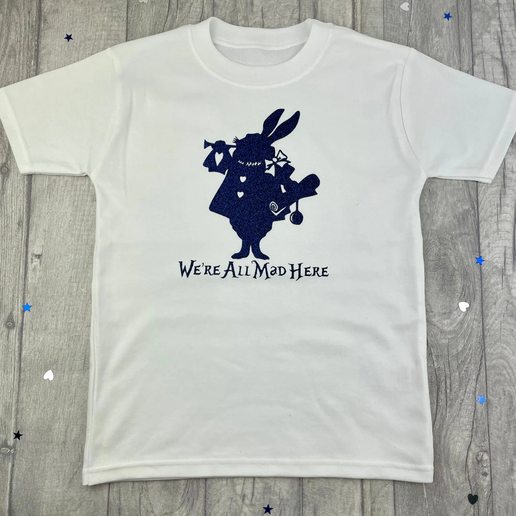 Alice in Wonderland The White Rabbit Childrens T-shirt