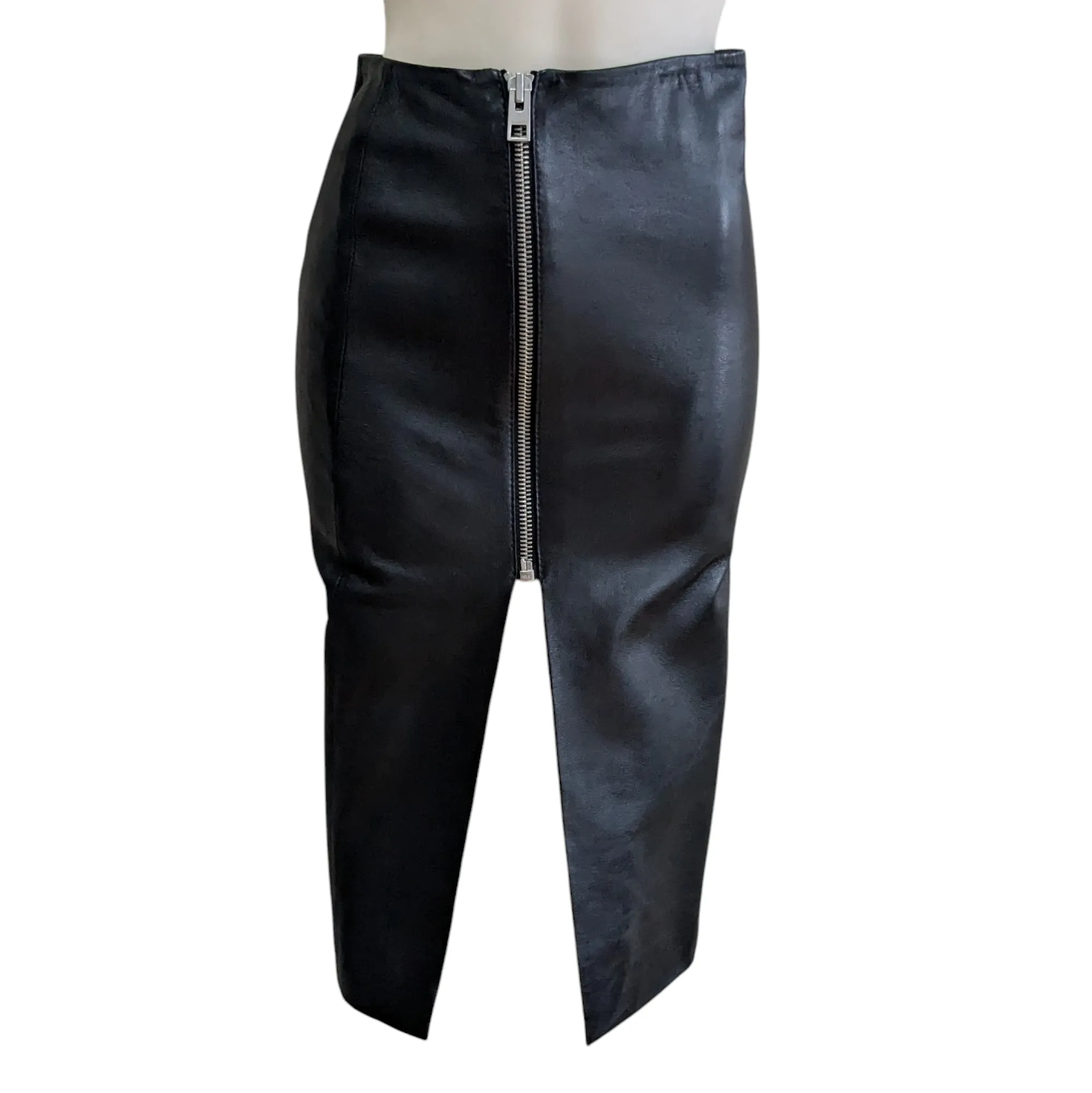 All Saints Leather Skirt Size 4