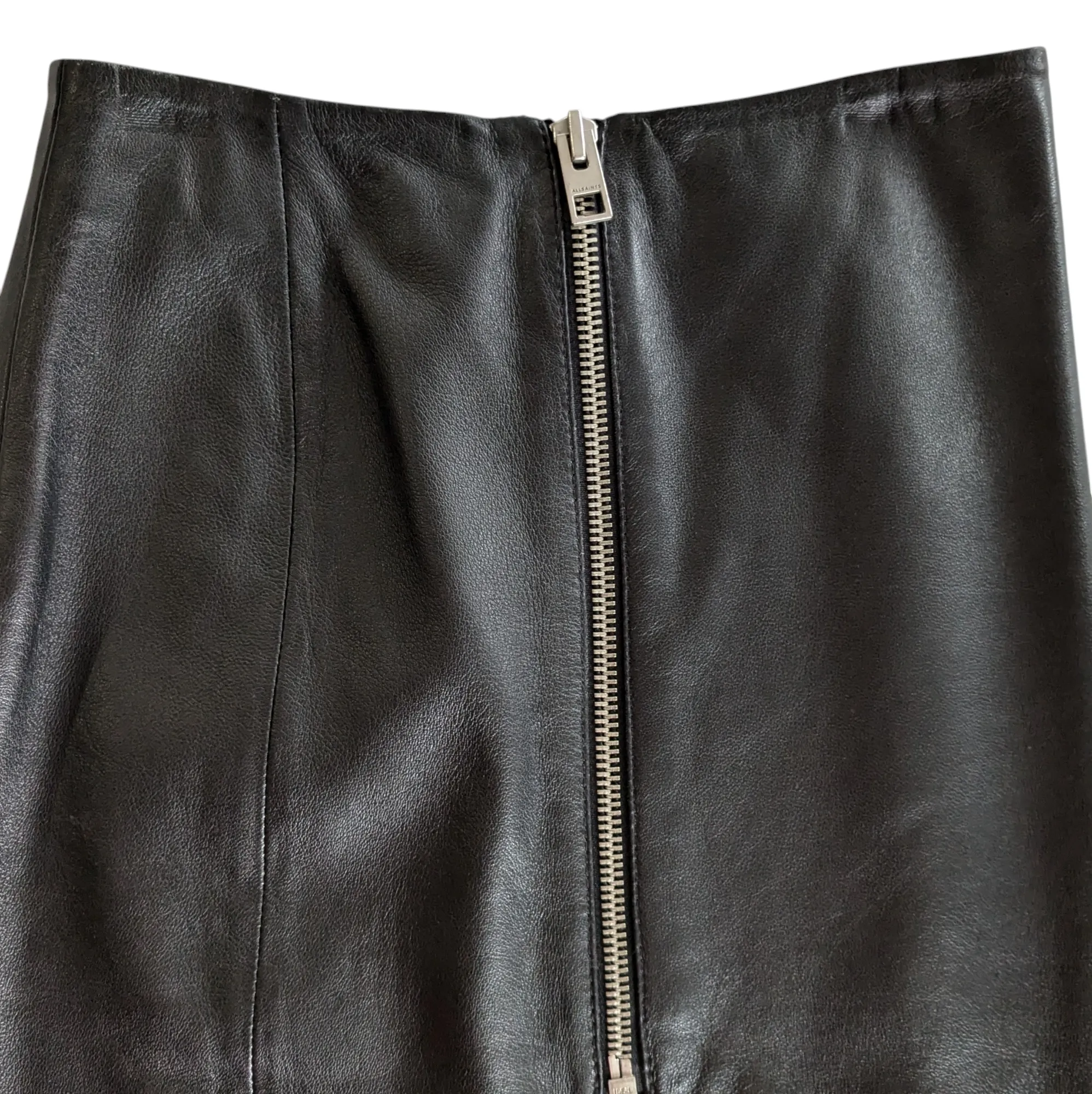 All Saints Leather Skirt Size 4