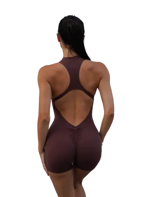 ALLURE JUMPSUIT - ESPRESSO