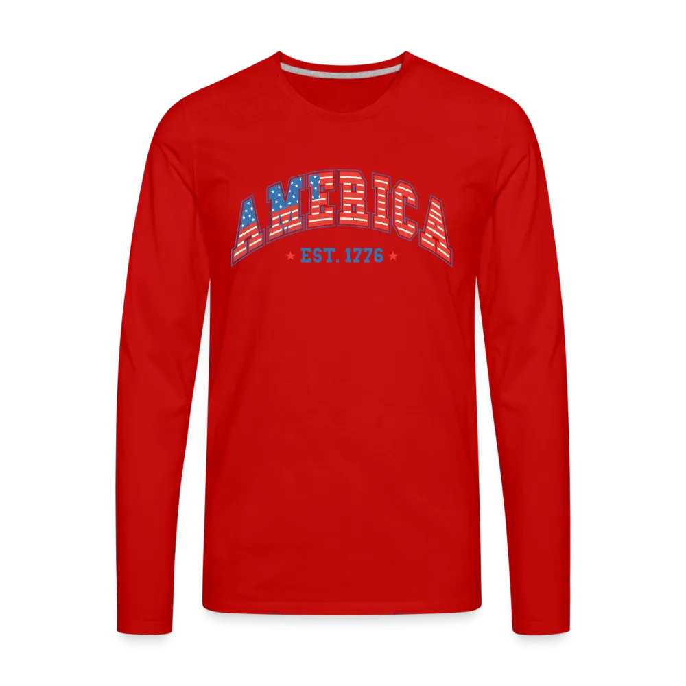 America 1776 Men's Premium Long Sleeve T-Shirt