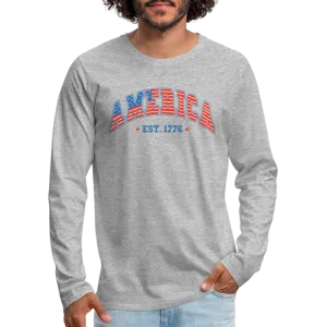 America 1776 Men's Premium Long Sleeve T-Shirt