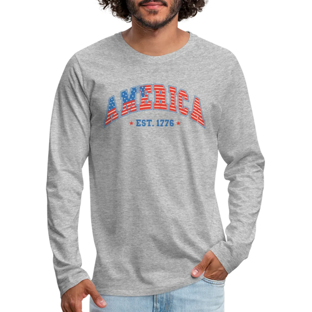 America 1776 Men's Premium Long Sleeve T-Shirt