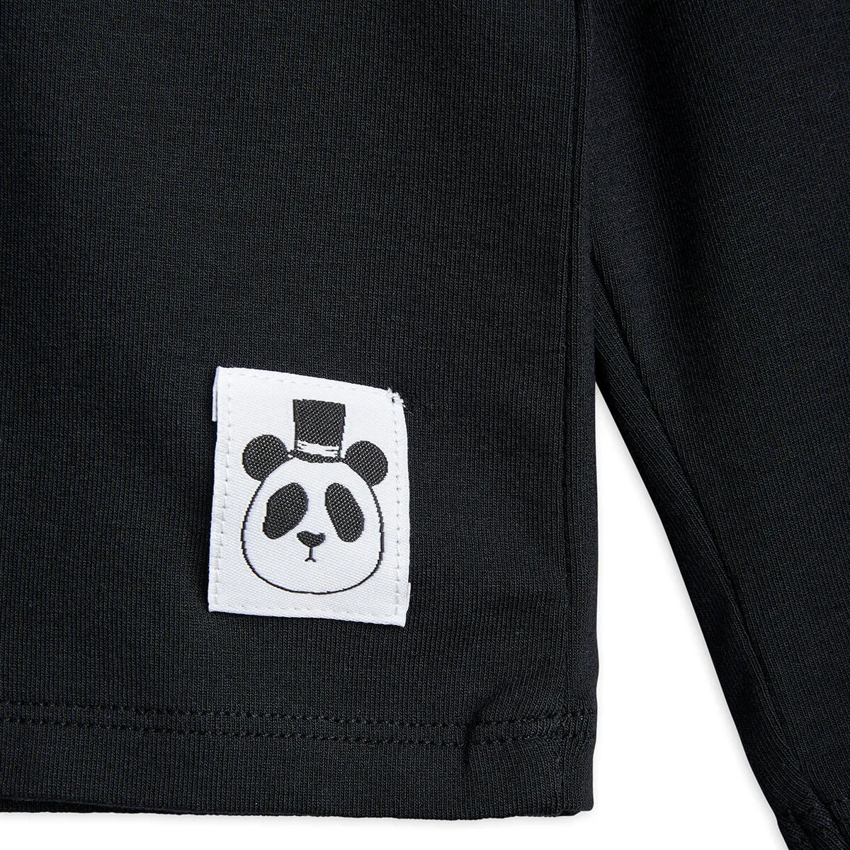 Basic Long Sleeve T-Shirt in Black by Mini Rodini