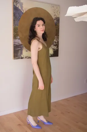 Birds of North America Tawny Pipit Jumpsuit  - Golden Moss (Online Exclusvie)