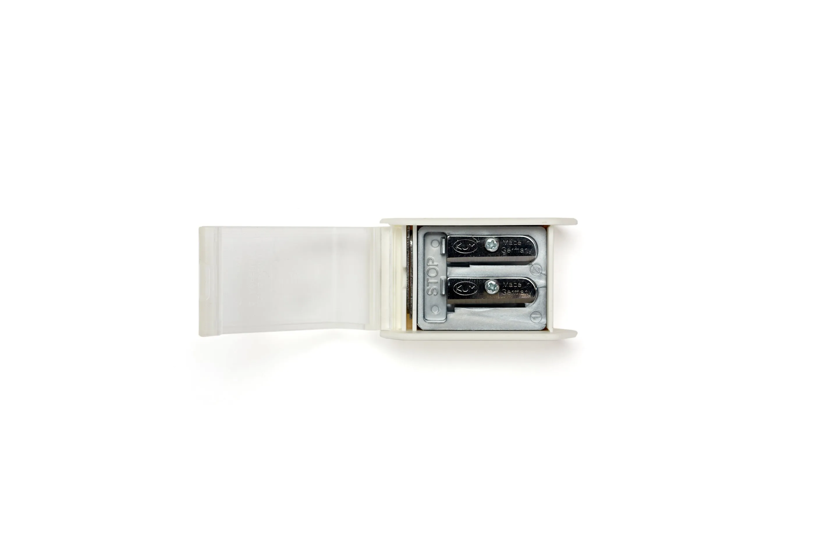Blackwing Two-Step Long Point Sharpener - White