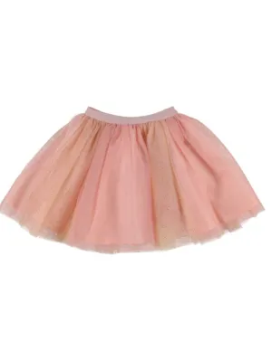 Bonpoint   Glittered tulle skirt 