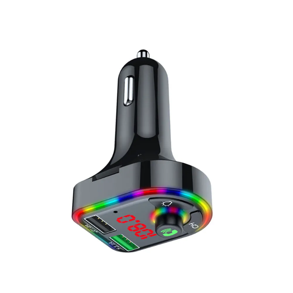 Car Durable Mp3  Player Bluetooth-compatible Fm Transmitter