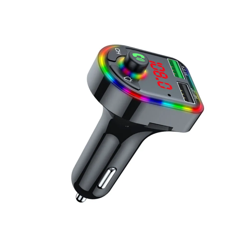 Car Durable Mp3  Player Bluetooth-compatible Fm Transmitter