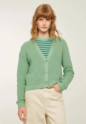 Cardigan PUYA sage green | recolution