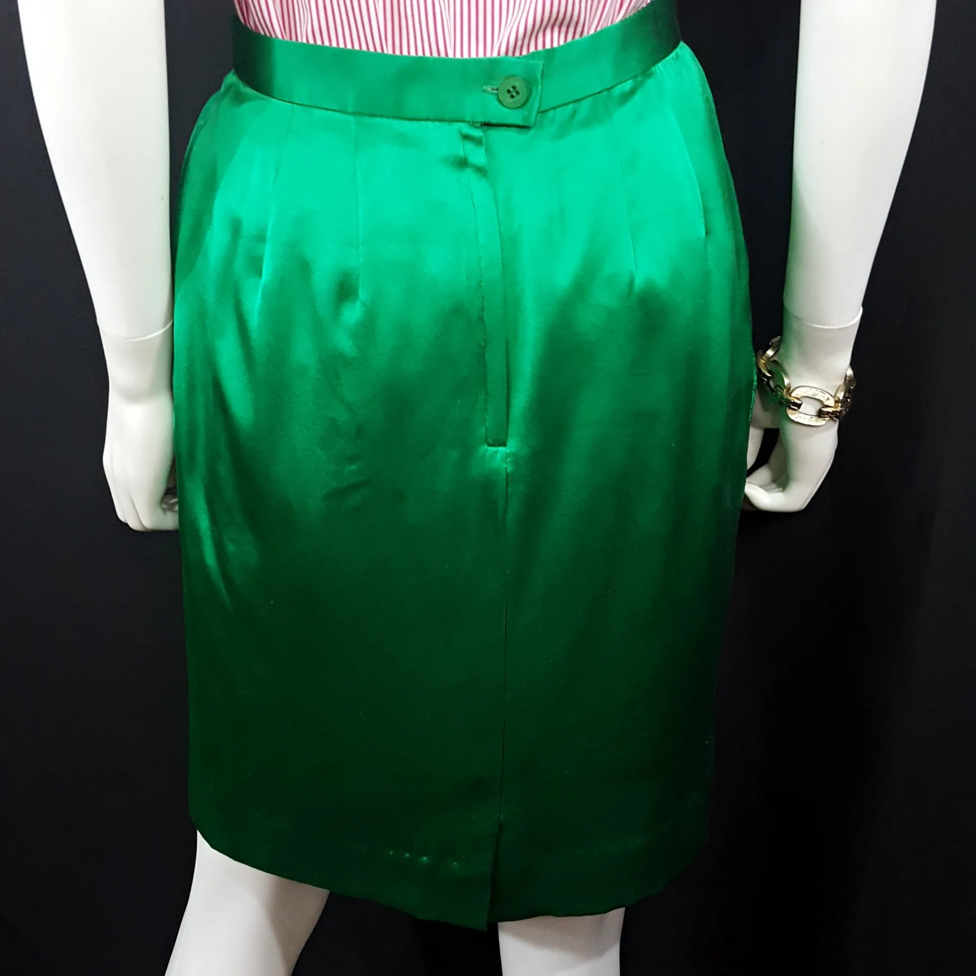 Carlise Silk Pencil Skirt Size 8