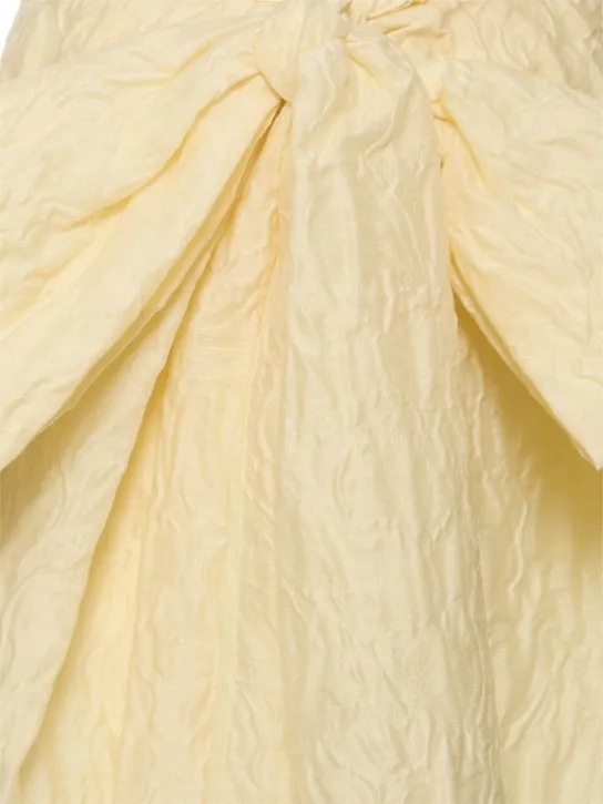 Cecilie Bahnsen   Gigi flurry matelassé mini skirt 