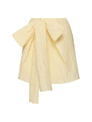Cecilie Bahnsen   Gigi flurry matelassé mini skirt 