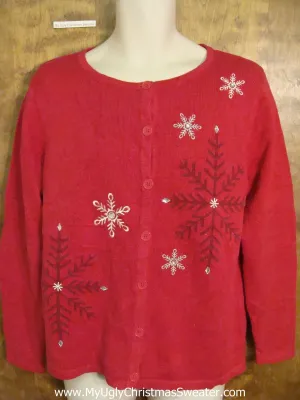 Cheap Red Ugly Christmas Jumper