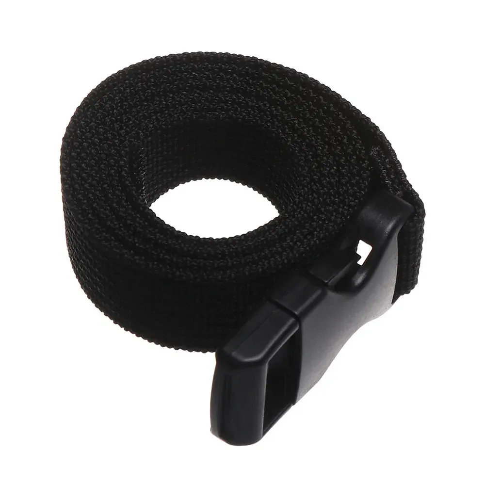Color: Red - 0.5-3M Black Durable Nylon Travel Tied Cargo Tie