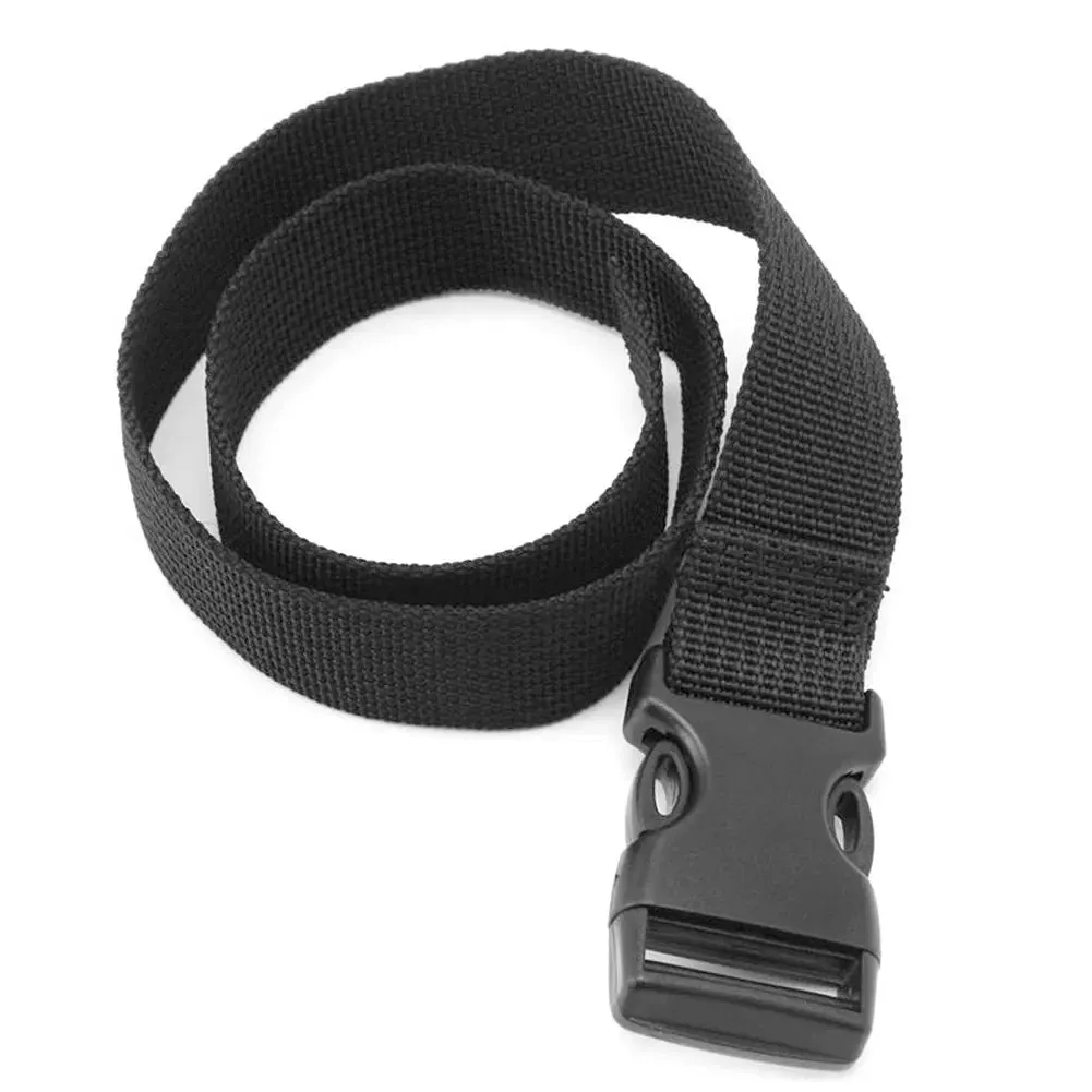 Color: Red - 0.5-3M Black Durable Nylon Travel Tied Cargo Tie