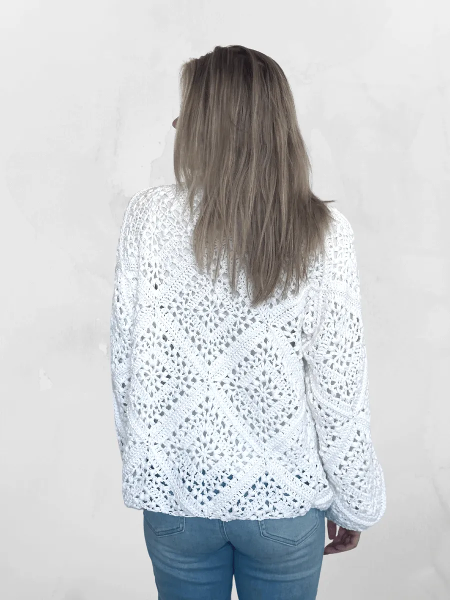 Crochet Kit - Tulip Square Boho Cardi