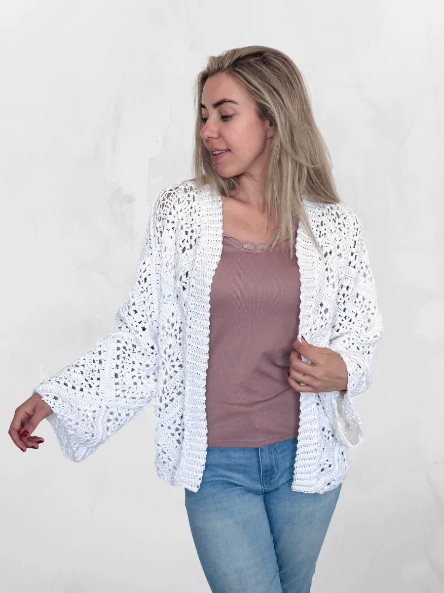 Crochet Kit - Tulip Square Boho Cardi