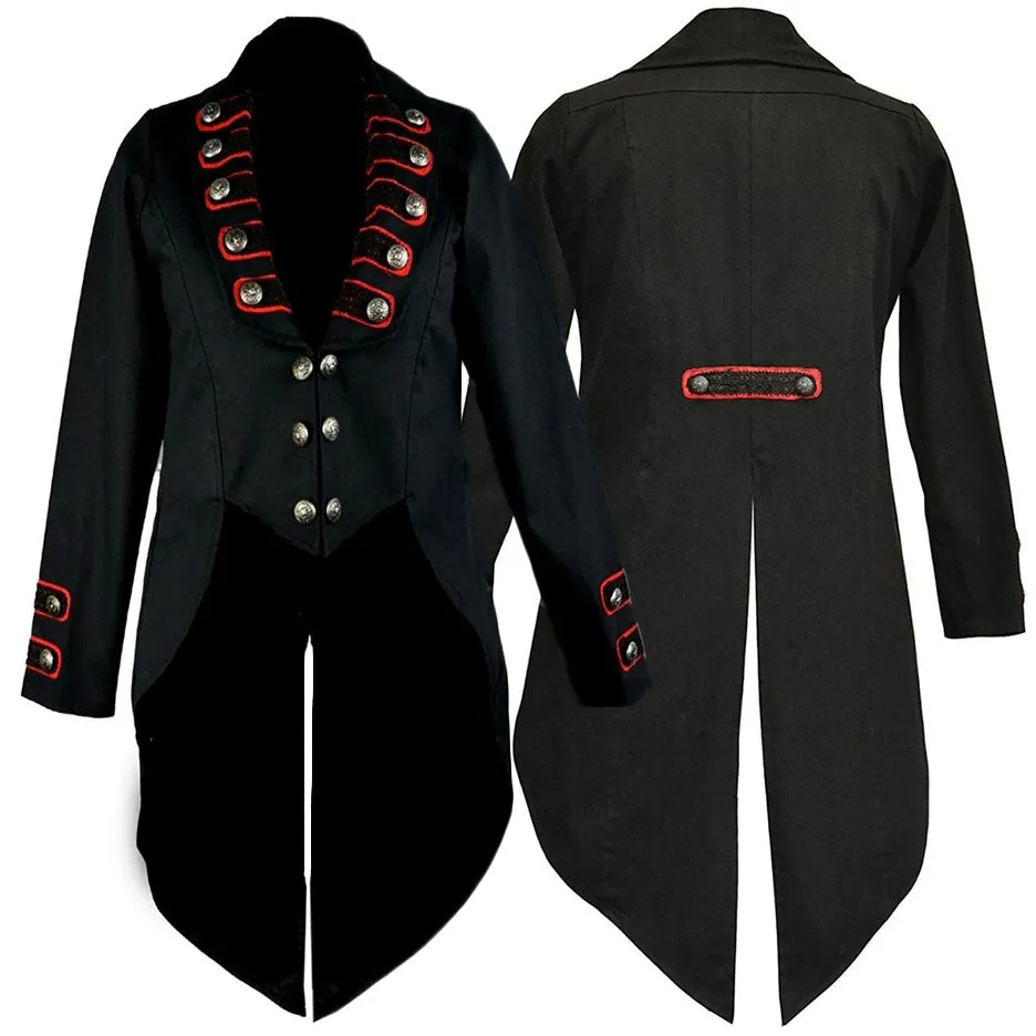 Dark Star Black/Red Tailcoat Jacket
