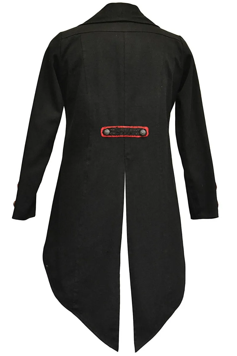Dark Star Black/Red Tailcoat Jacket