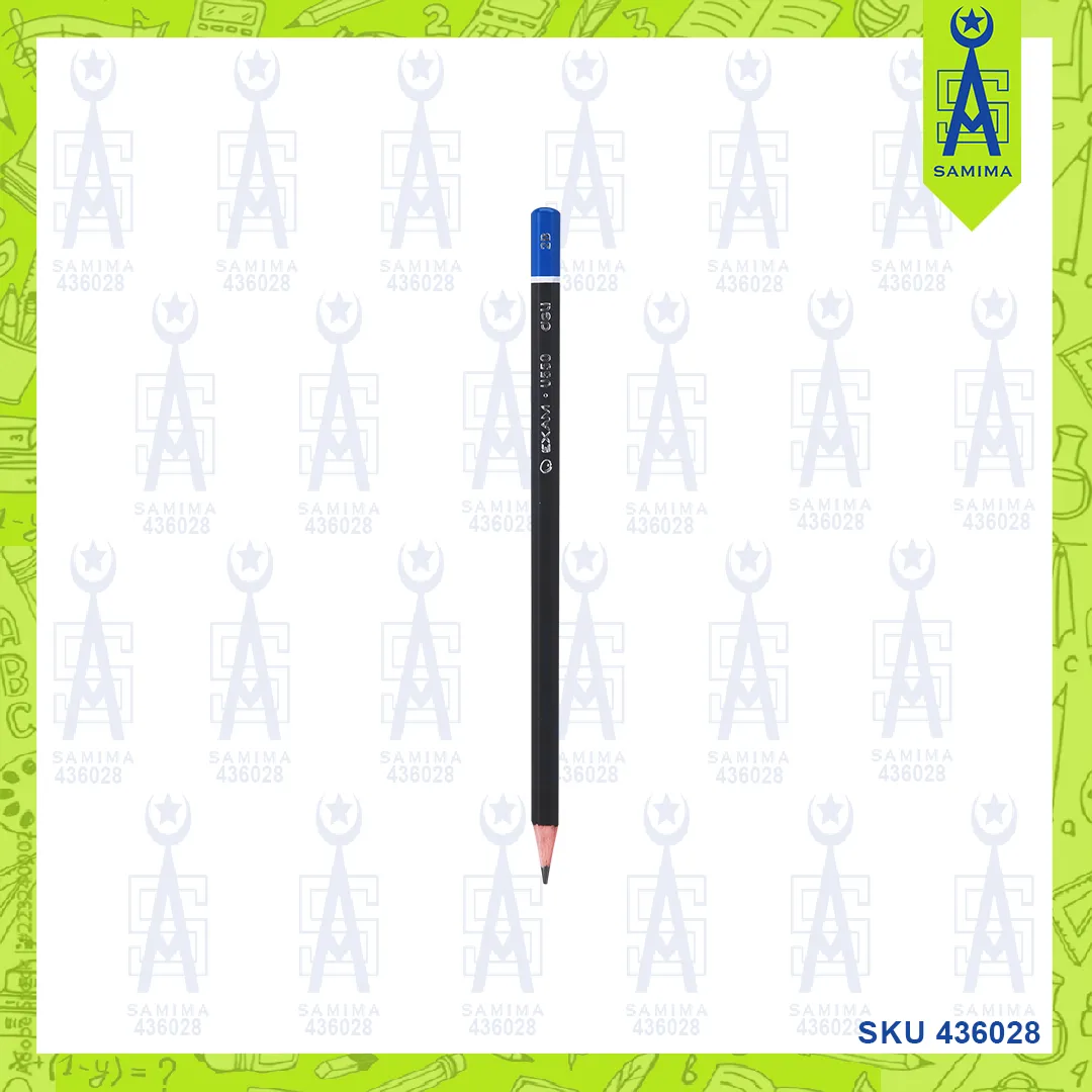 DELI U550 90 EXAM GRAPHITE PENCIL 2B 12PCS