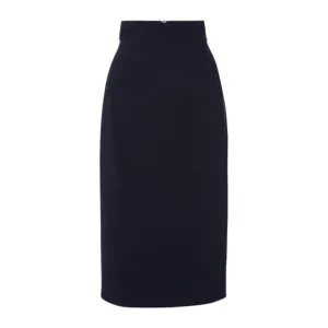 Donella Wool Crepe Skirt
