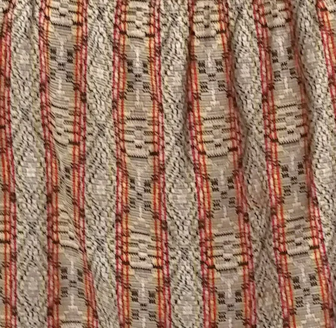 Dries van Noten Jacquard/Stripe Skirt