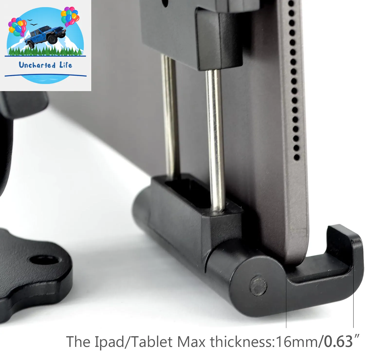 Durable Aluminum Tablet Mount for Enhanced Glamping