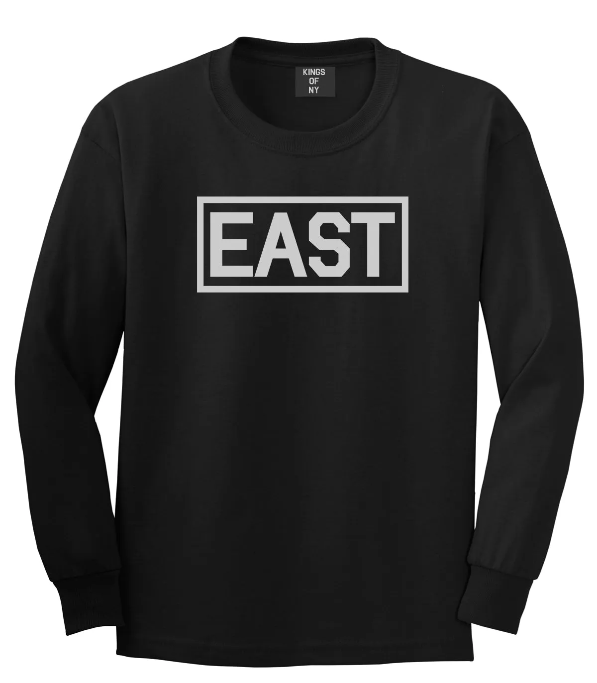 East Box Logo Mens Long Sleeve T-Shirt
