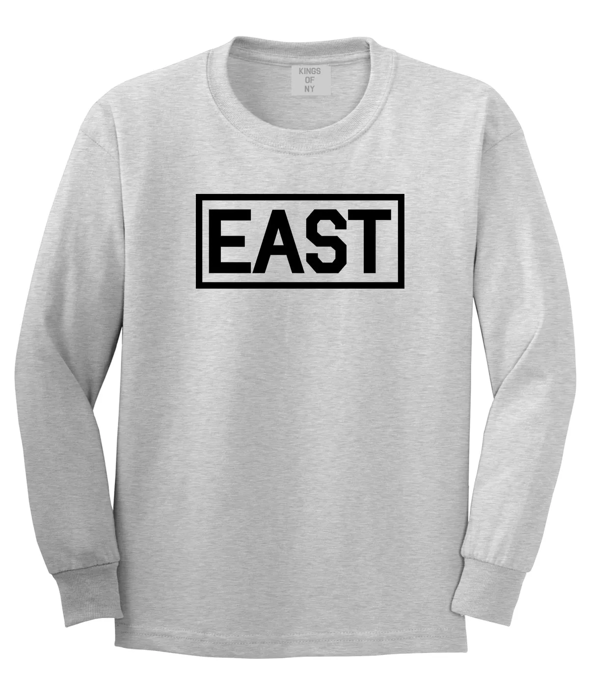 East Box Logo Mens Long Sleeve T-Shirt