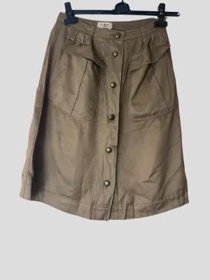 Edition 24 By YSL brown pencil skirt size UK10/US6