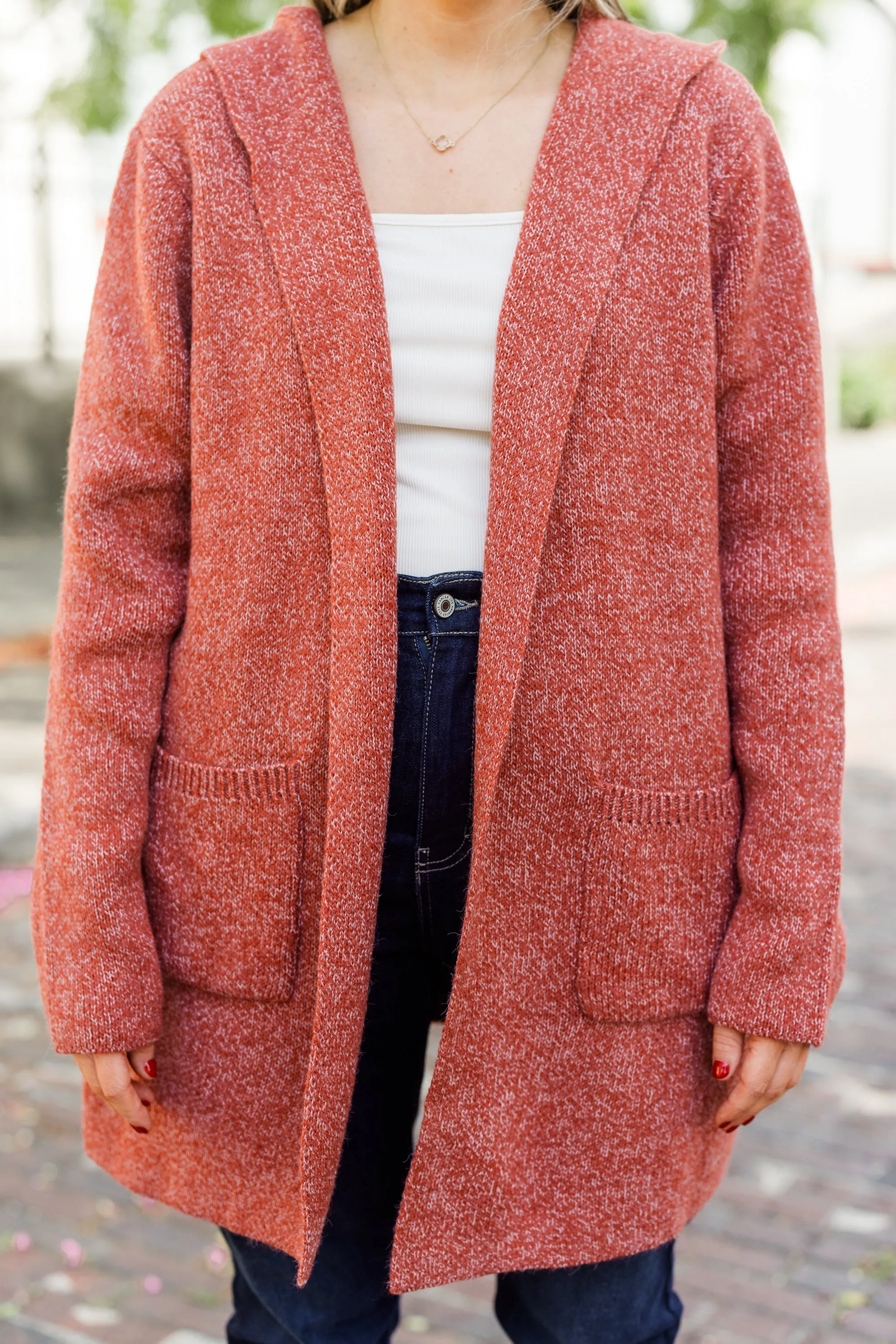 Fall Beyond Cardigan, Heather Rust