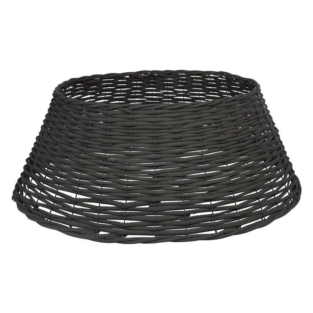 Festive Slate Grey Willow Tree Skirt - 50cm x 70cm