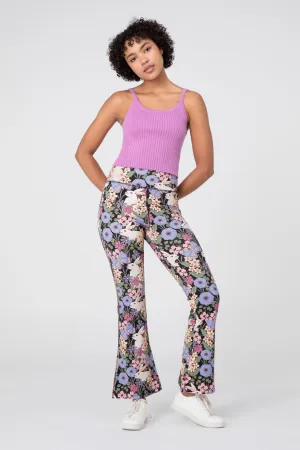 Garden Rabbit Flare Pant