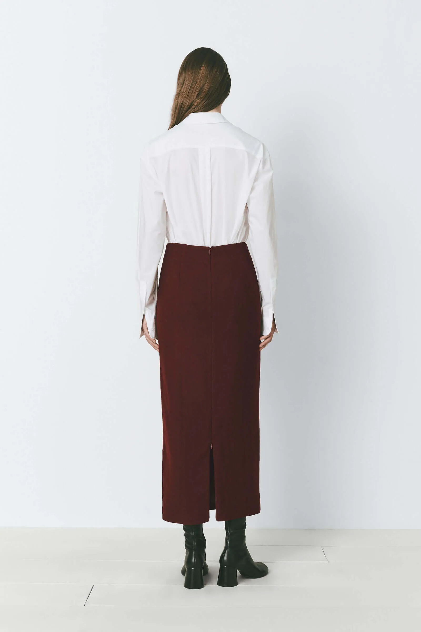 Gérard Zip-Up Pencil Skirt