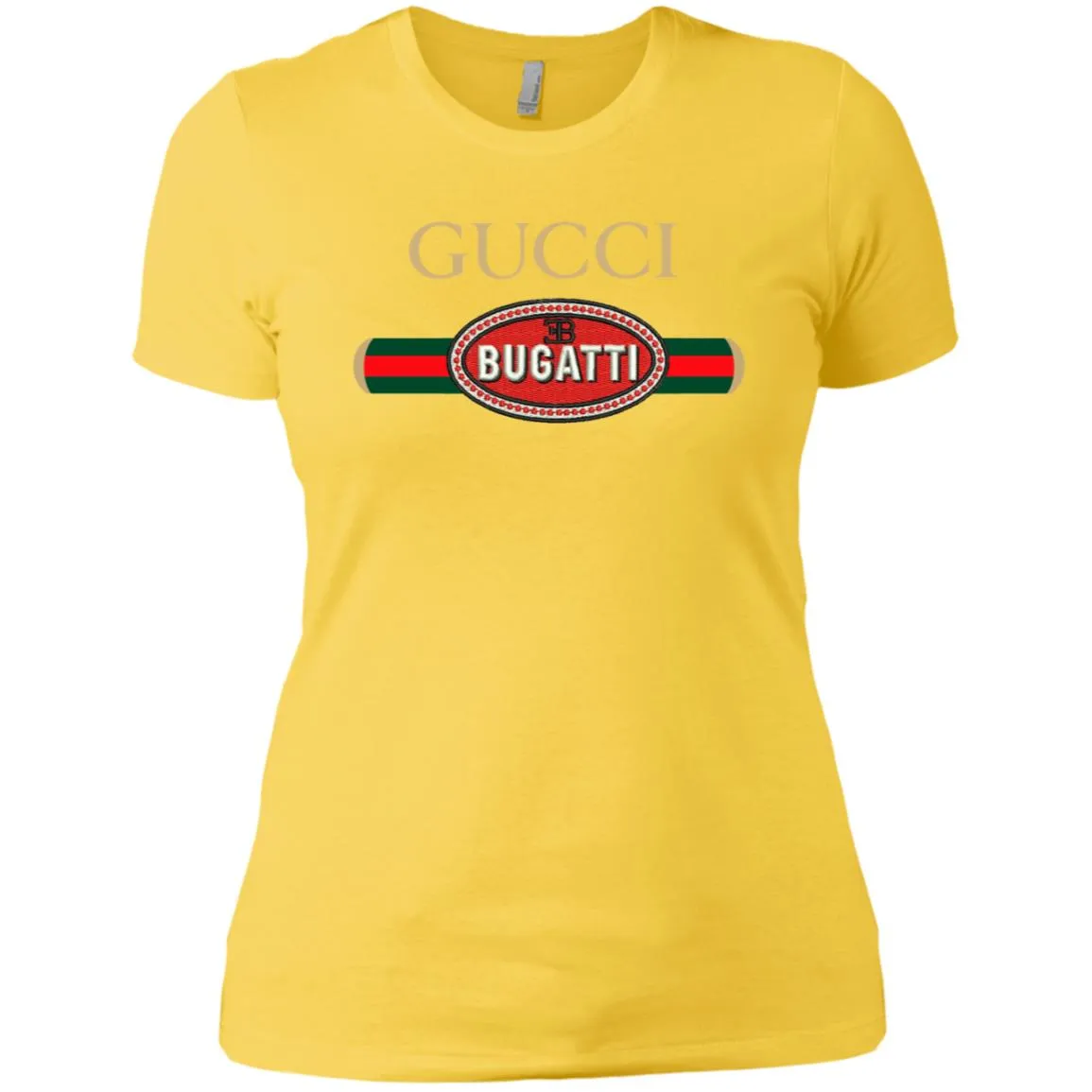 Gucci Bugatti Shirt Women Cotton T-Shirt