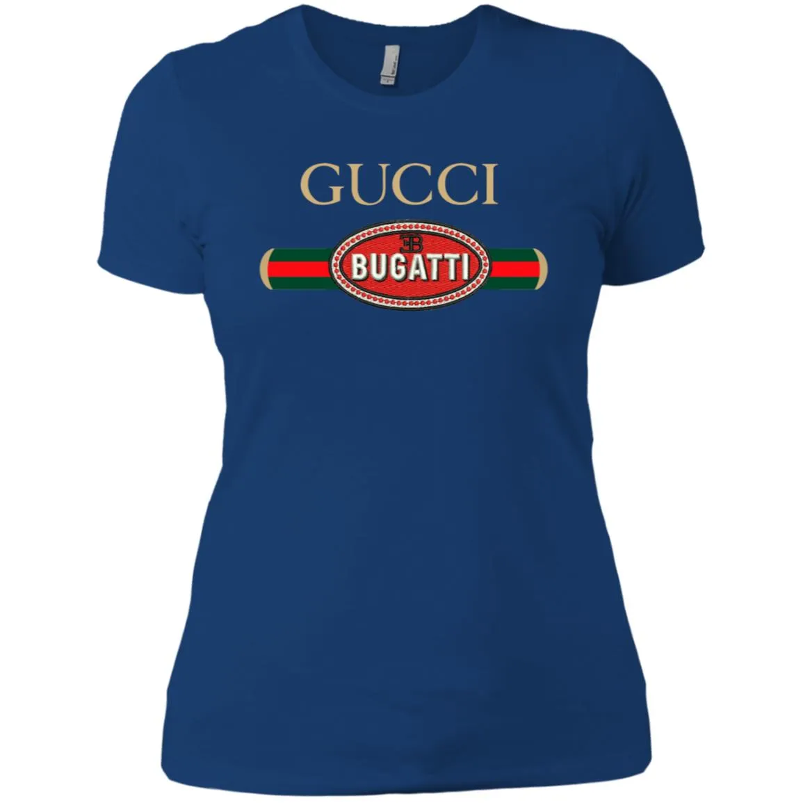 Gucci Bugatti Shirt Women Cotton T-Shirt
