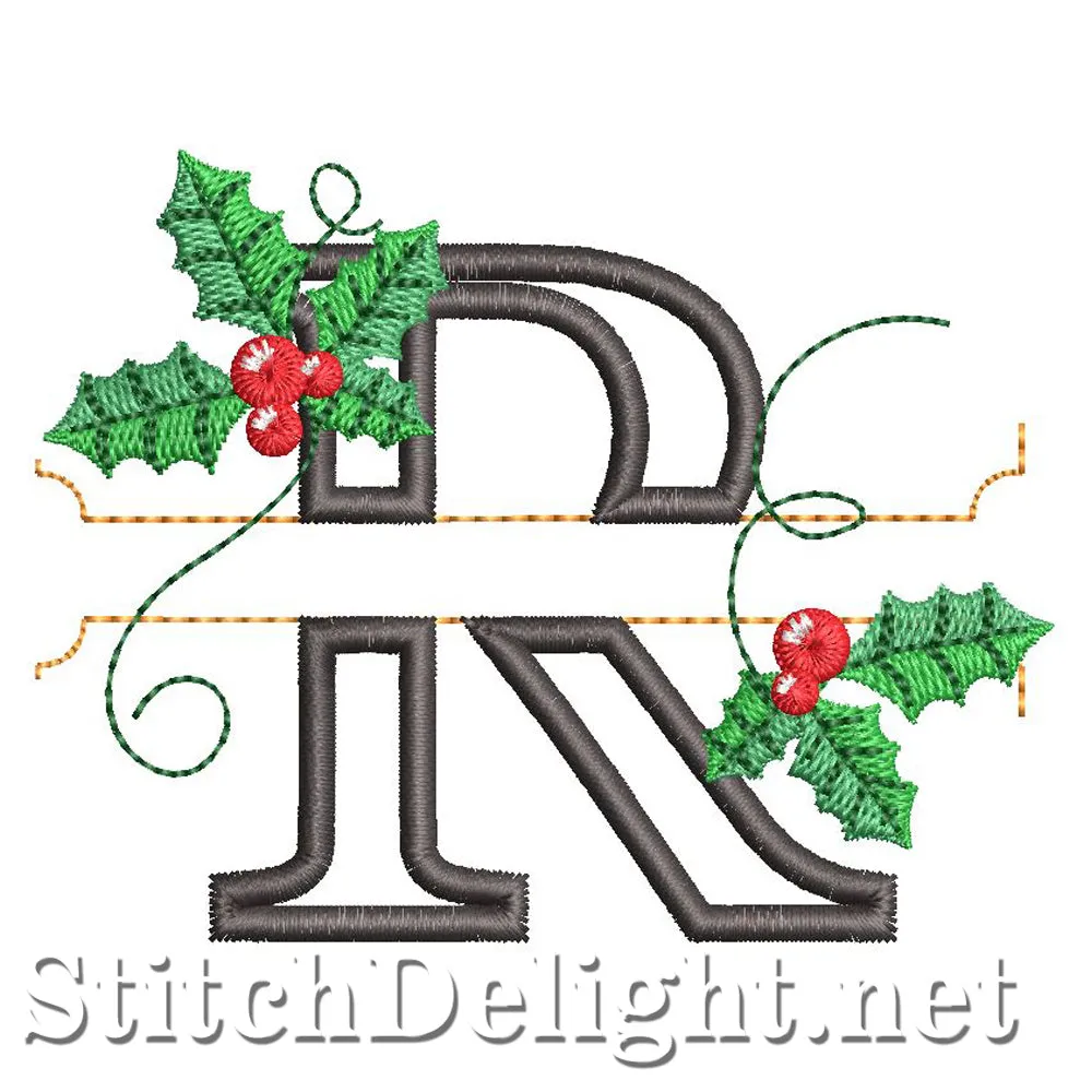 HOE0037 Festive Holly Font R
