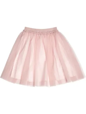 Il Gufo   Tulle &amp; jersey skirt 