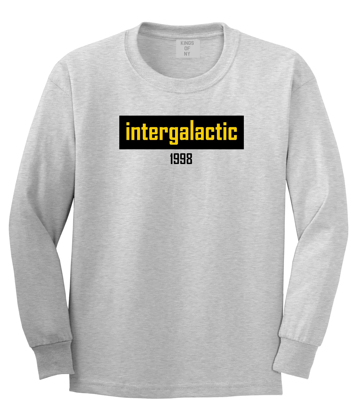 Intergalactic 1998 Hiphop Mens Long Sleeve T-Shirt