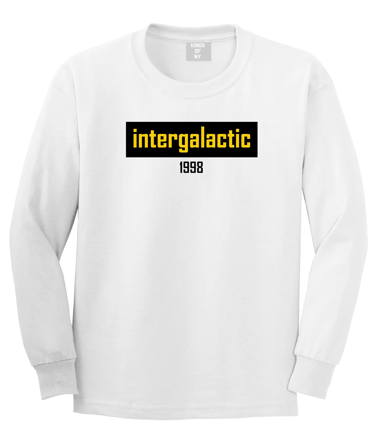 Intergalactic 1998 Hiphop Mens Long Sleeve T-Shirt