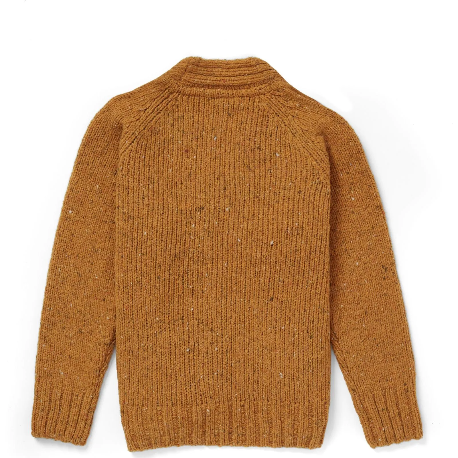 Ladies' Donegal Cardigan with Side Pockets | Sunflower