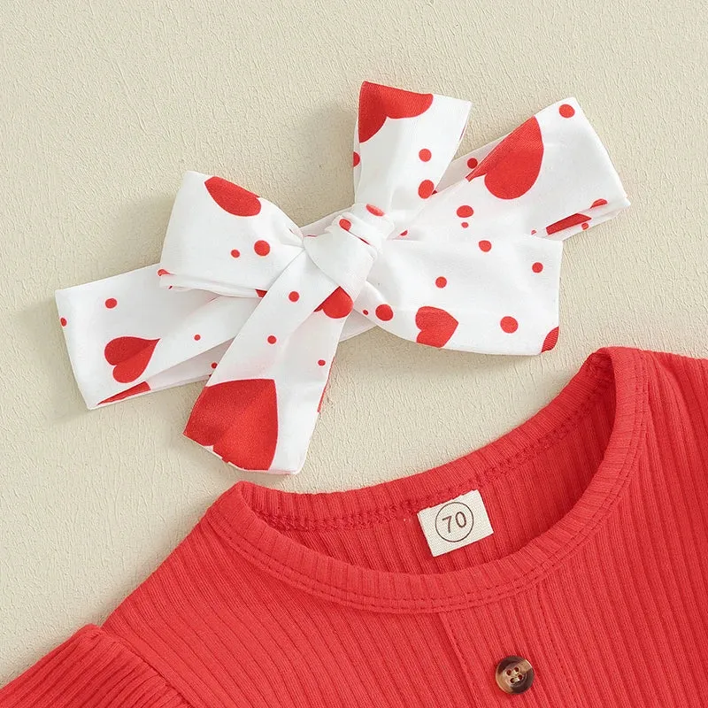 LITTLE HEARTS Bellbottoms Outfit