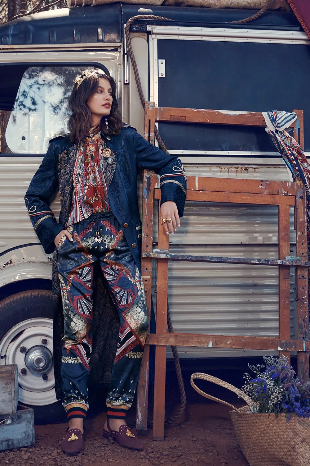 LONG MILITARY COAT THIS CHARMING WOMAN