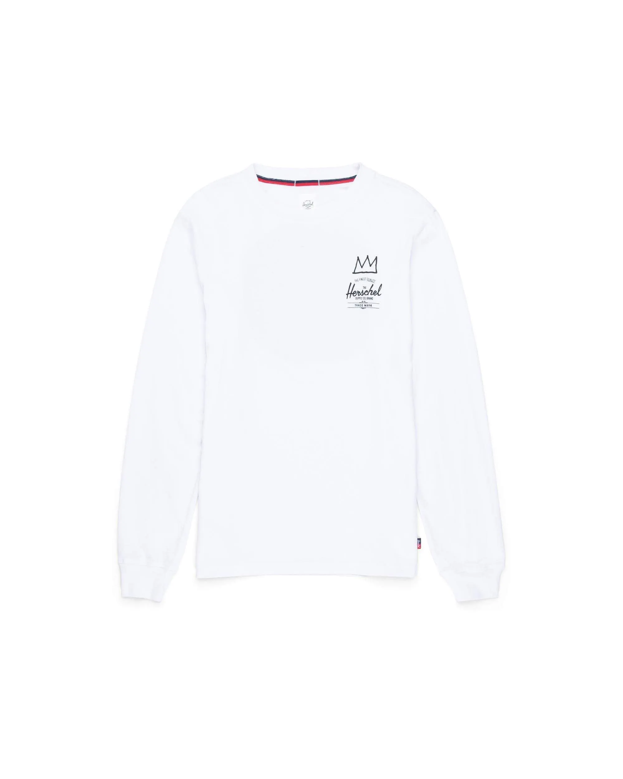 Long Sleeve Tee Basquiat Bright White/Record