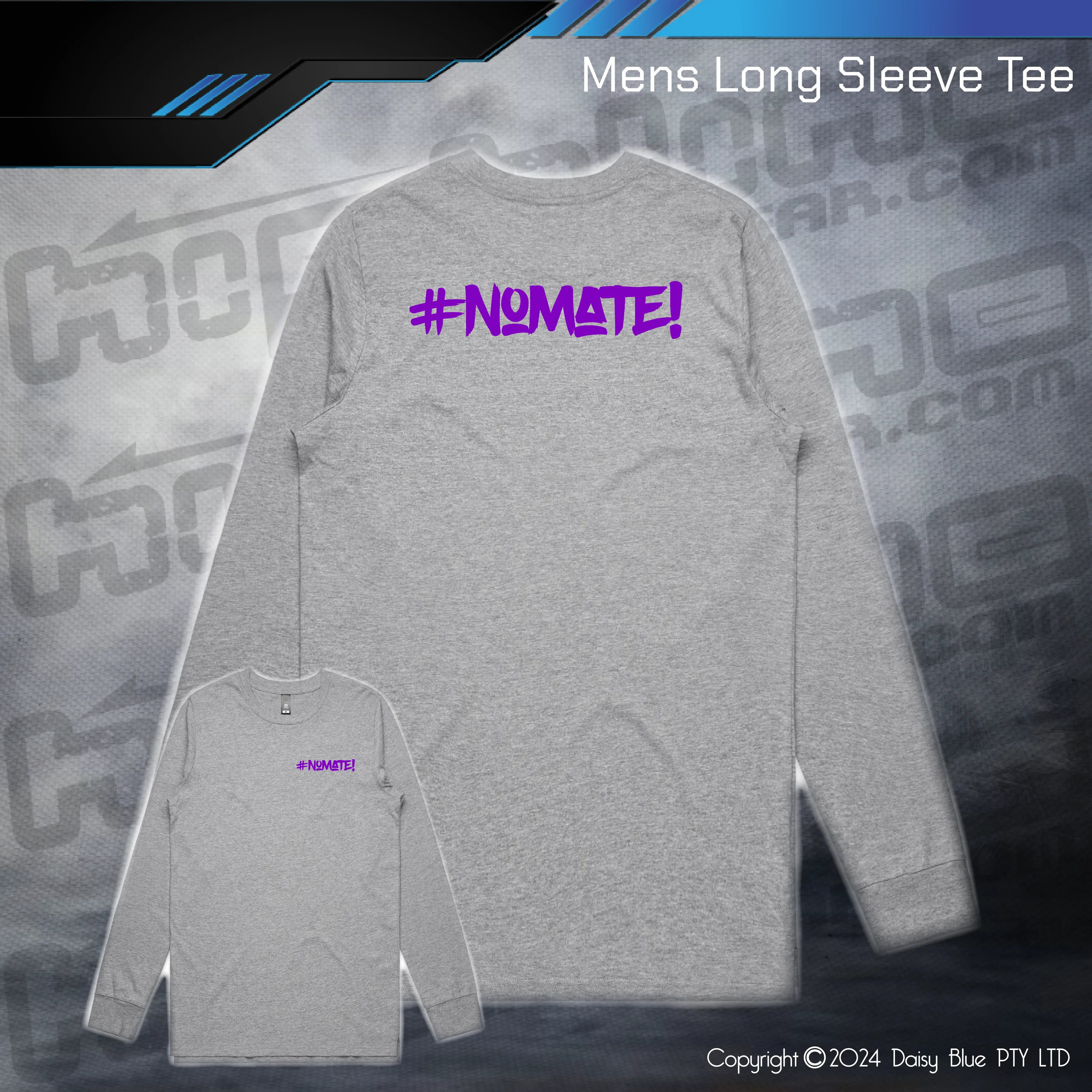 Long Sleeve Tee - #nomate!