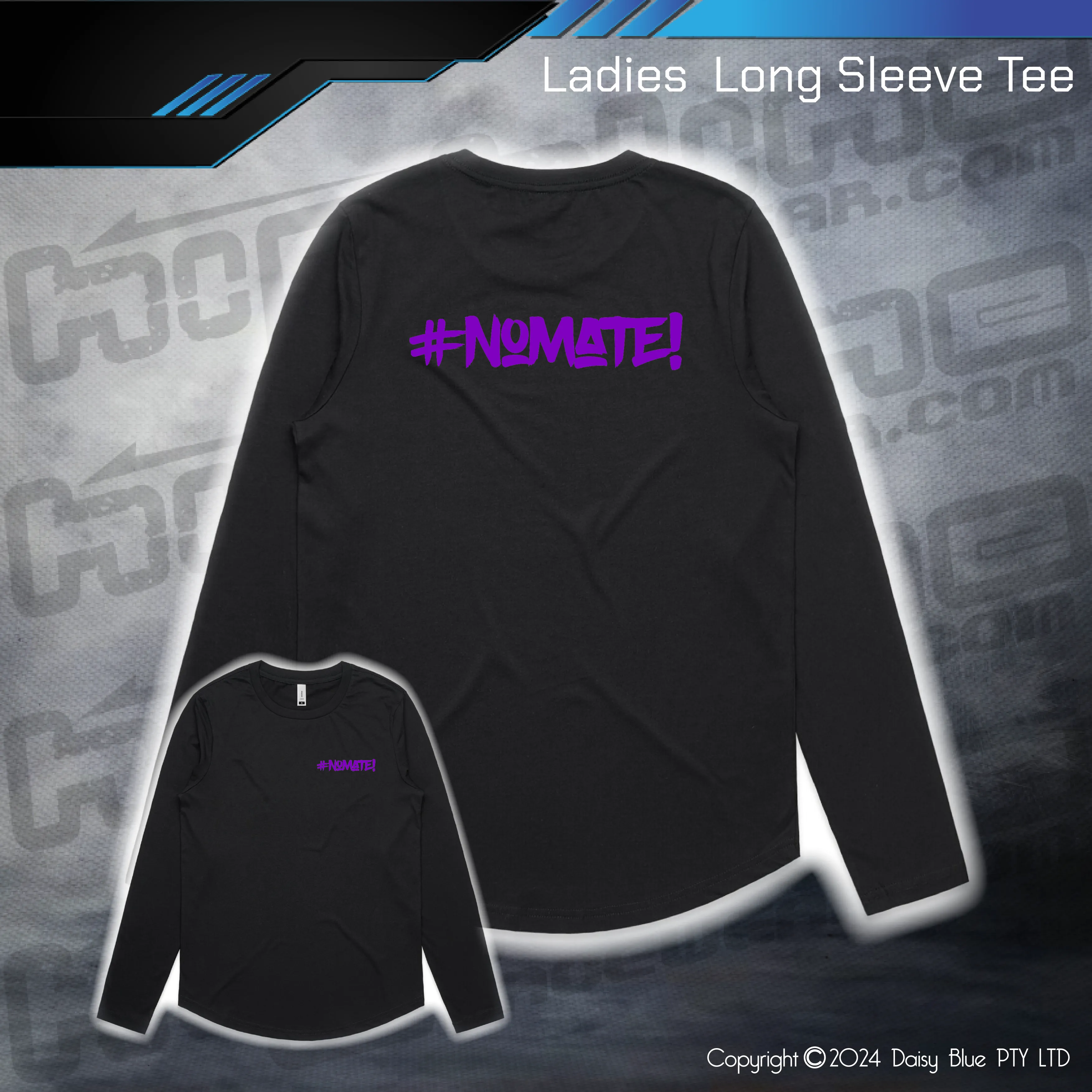 Long Sleeve Tee - #nomate!